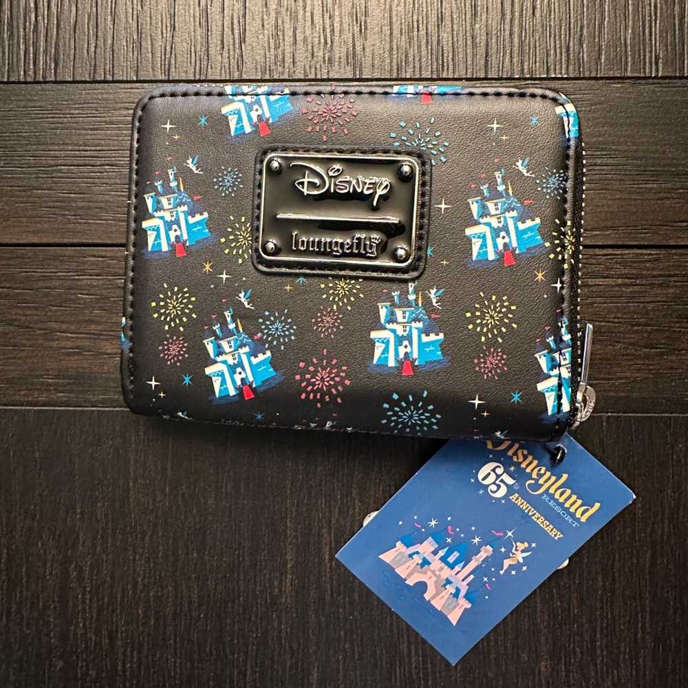 Disneyland 65 Anniversary Loungefly Wallet